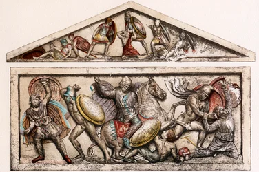 Sarcophagus, 4e eeuw v.Chr.