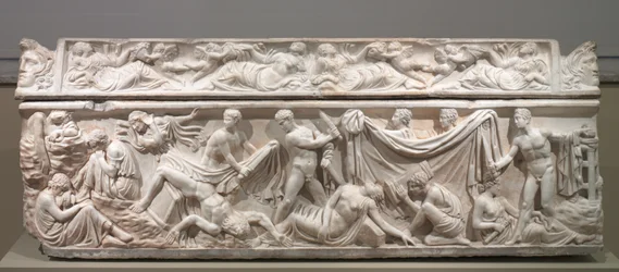 Sarcophagus, c. AD 100-125