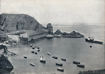 Sark - Creux Haven, 1895