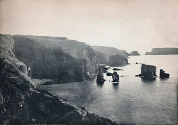 Sark - Les Autelets Rotsen, 1895