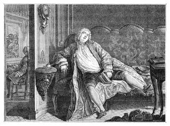 Satirische Compositie van Dumesnil, 1885