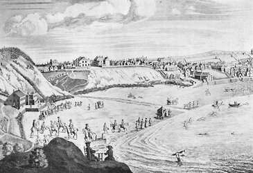 Scarborough Sands in 1735, ca. 1735, 1904