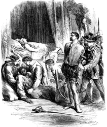 Scène uit Shakespeares Othello