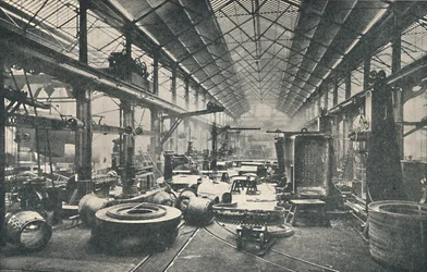Scène in een Ketelwerkplaats, c1917