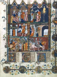 Scènes uit de Eerste Kruistocht, 1096-1099, 14e eeuw