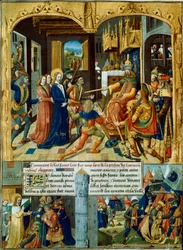 Scènes uit de Zevende Kruistocht, 1248-1254, 15e eeuw