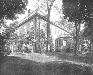 Schuyler Mansion, Albany, New York State, VS, ca. 1900