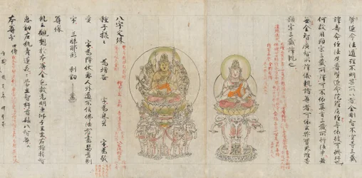 Rol uit het Compendium van Iconografische Tekeningen Zuzosho