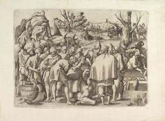 Zoeken door de bagage van Jozefs broer
