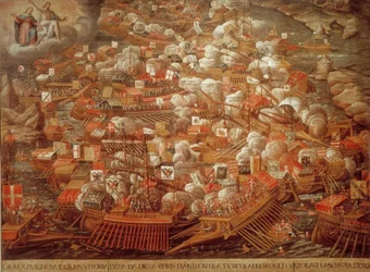 Zeeslag bij Lepanto 1571 / Eigentijds