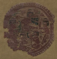 Segmentum met muzikanten, 650 - 899