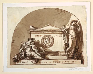 Grafmonument voor Roman Cavina, Chiesa dell