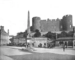 Kasteel van Shrewsbury, Shrewsbury, Shropshire, 1894