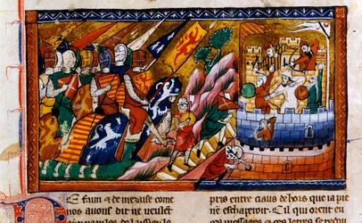 Belegering van Antiochië, ca. 1097, 14e eeuw
