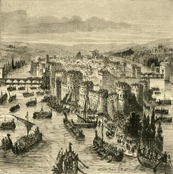 Belegering van Parijs door de Noormannen, 845, 1890