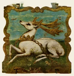 Uithangbord van de White Hart, Witley, Surrey, ca. 1750, 1943