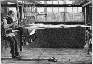 Zijdewever, Bethnal Green, Oost-Londen, 1893