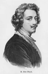 Sir Anthony van Dyck 1599-1641, Vlaamse schilder, begin 20e eeuw