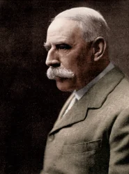 Sir Edward Elgar, 1857-1934, Engelse componist, begin 20e eeuw