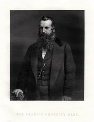 Sir Francis Crossley, Engelse tapijtfabrikant, midden-late 19e eeuw