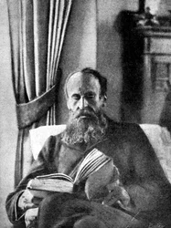Sir Leslie Stephen 1832-1904, Engelse auteur, criticus en bergbeklimmer, begin 20e eeuw