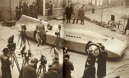 Sir Malcolm Campbells poging voor een nieuw record, 1935