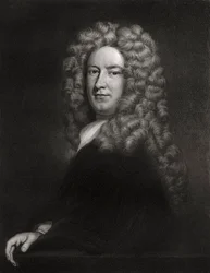 Sir Samuel Garth, Engelse arts en dichter ca. 1705-1710, 1906
