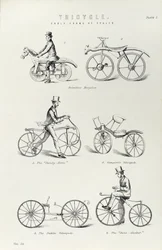 Zes vroege vormen van fiets