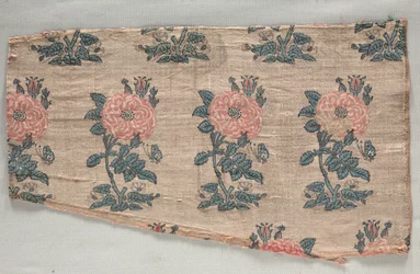 Mouw met rozenstruiken en vlinders, begin 1600s