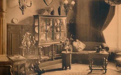 Rookkamer in de Cubaanse ambassade in Brussel, België, 1927