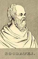 Socrates, c470-399 v.Chr., 1830
