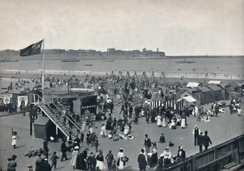 South Shields - Alle pret van de kermis, 1895