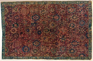 Zuid-Perzisch Isfahan tapijt, 16e eeuw