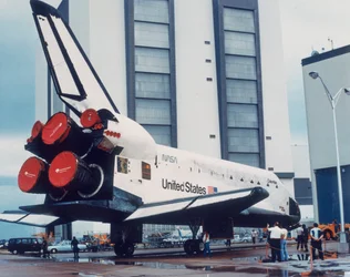Space Shuttle Columbia op Aarde, 1980s