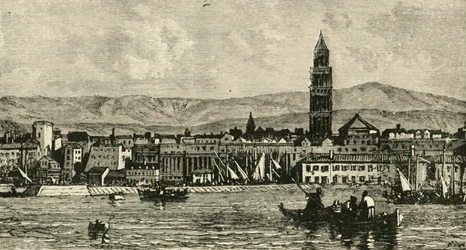 Spalatro, vanaf de Haven