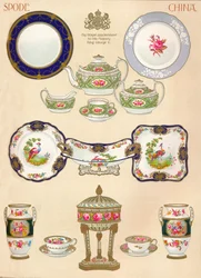 Spode China: W.T. Copeland & Sons, Stoke-on-Trent, 18e eeuw, 1913