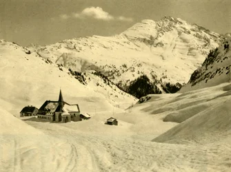 St Christoph am Arlberg, Oostenrijk, ca. 1935