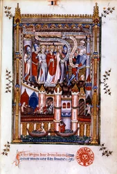 St Denis voor Sisinnius, 1317