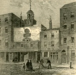 St. Ethelburgas kerk, ca. 1872