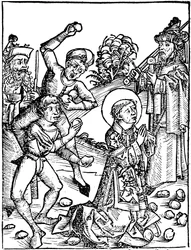 Sint Stefanus, eerste christelijke martelaar ca. 36 1493