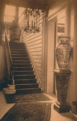 Trap in de Cubaanse ambassade in Brussel, België, 1927