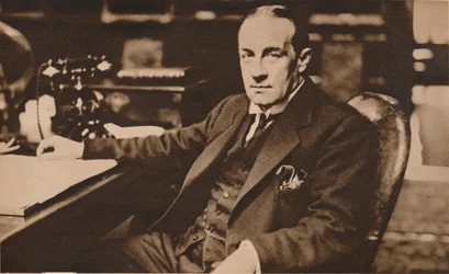 Stanley Baldwin, nieuw gekozen premier van het Verenigd Koninkrijk, mei 1923 1935