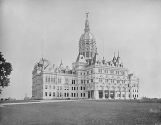 Staatskapitool, Hartford, Connecticut, ca. 1897