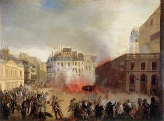 Bestorming van het Chateau d