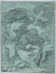 Studie voor St. Paulus de Kluizenaar
