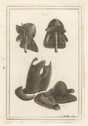 Harnas uit de tijd van koning James of Charles I
