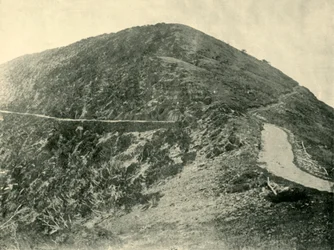Top van Mount Blowhard, Victoriaanse Alpen, 1901