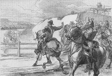 Verrassing van de Fransen door Beresford, c1880