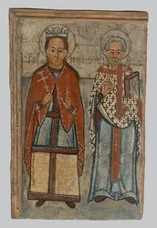 Heilige Paraskeva en Heilige Nicolaas