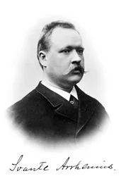 Svante Arrhenius 1859-1927, Zweedse natuurkundige en chemicus